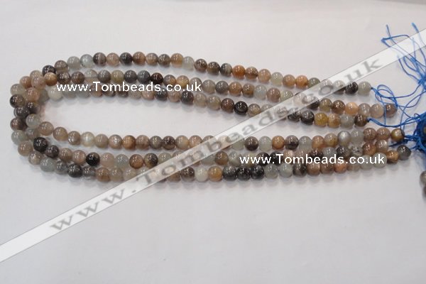 CMS310 15.5 inches 6mm round natural moonstone beads wholesale