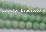 CMS403 15.5 inches 8mm round green moonstone beads wholesale