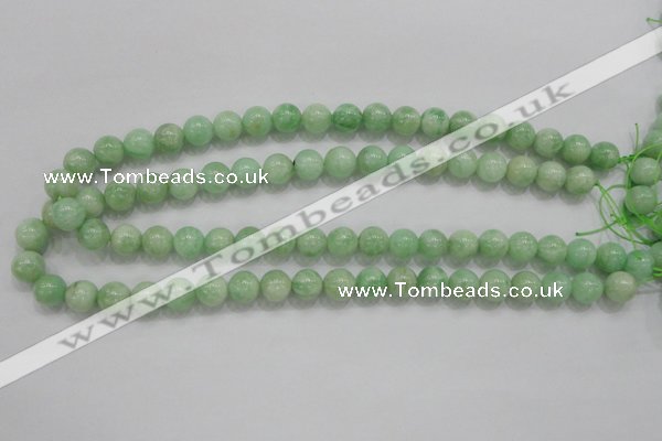 CMS404 15.5 inches 10mm round green moonstone beads wholesale