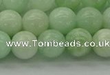 CMS412 15.5 inches 8mm round green moonstone beads wholesale