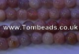 CMS502 15.5 inches 6mm round moonstone beads wholesale