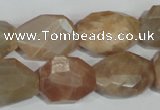 CMS560 15.5 inches 18*20mm faceted freefrom moonstone beads wholesale