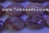 CMS585 15.5 inches 12*16mm faceted oval moonstone gemstone beads