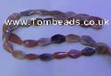 CMS597 15.5 inches 13*20mm - 15*28mm faceted freeform moonstone beads