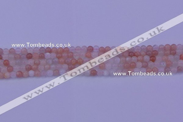 CMS620 15.5 inches 4mm round rainbow moonstone beads wholesale