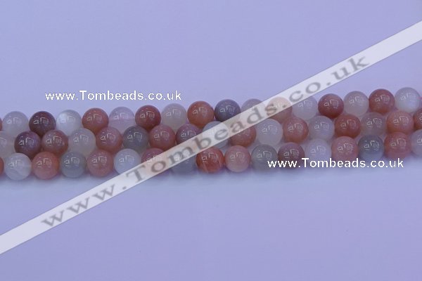 CMS623 15.5 inches 10mm round rainbow moonstone beads wholesale