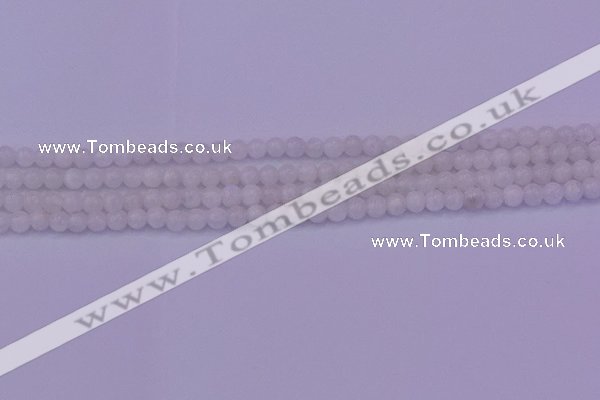 CMS640 15.5 inches 4mm round white moonstone beads wholesale