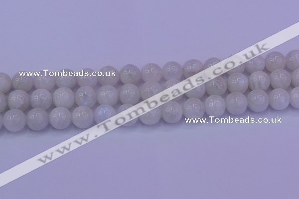 CMS644 15.5 inches 12mm round white moonstone beads wholesale