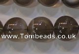 CMS854 15.5 inches 12mm round natural black moonstone beads