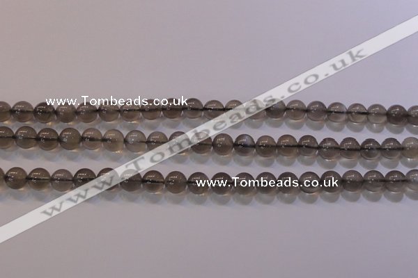 CMS859 15.5 inches 8mm round A grade natural black moonstone beads