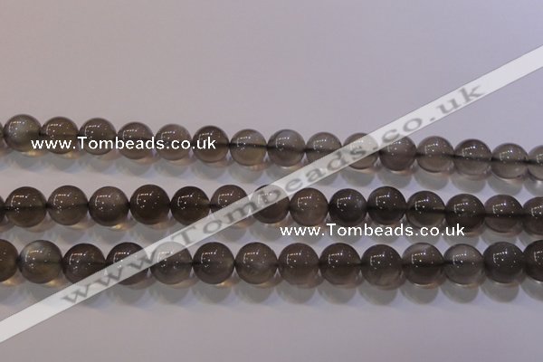 CMS860 15.5 inches 10mm round A grade natural black moonstone beads