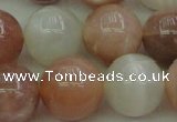 CMS895 15.5 inches 14mm round moonstone gemstone beads wholesale