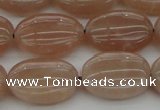 CMS962 15.5 inches 10*14mm oval A grade moonstone beads