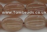 CMS963 15.5 inches 12*16mm oval A grade moonstone beads