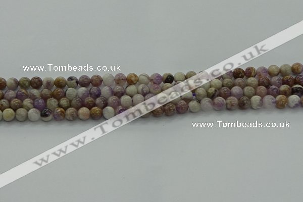 CNA1001 15.5 inches 6mm round dogtooth amethyst beads wholesale