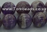 CNA1005 15.5 inches 14mm round dogtooth amethyst beads wholesale