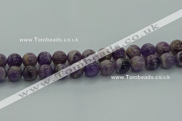 CNA1005 15.5 inches 14mm round dogtooth amethyst beads wholesale