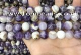 CNA1085 15.5 inches 12mm round dogtooth amethyst beads wholesale