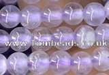 CNA1140 15.5 inches 4mm round lavender amethyst beads wholesale