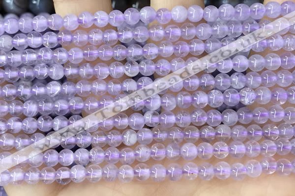 CNA1140 15.5 inches 4mm round lavender amethyst beads wholesale