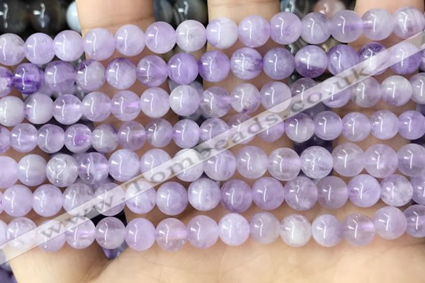 CNA1141 15.5 inches 6mm round lavender amethyst beads wholesale