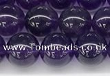 CNA1152 15.5 inches 8mm round natural amethyst gemstone beads