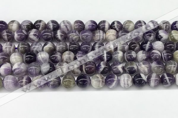 CNA1156 15.5 inches 8mm round natural dogtooth amethyst beads