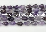 CNA1180 15.5 inches 11*16mm teardrop amethyst beads wholesale