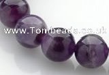 CNA15 15 inch 12mm round natural amethyst quartz beads Wholesale