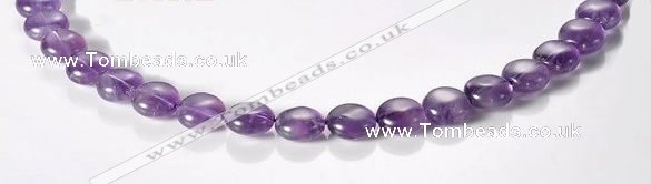 CNA24 10mm flat round A- grade natural amethyst beads Wholesale