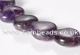 CNA26 14*14mm heart AB- grade natural amethyst beads Wholesale