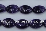 CNA275 15.5 inches 12*16mm oval natural amethyst beads wholesale