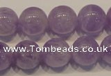 CNA303 15.5 inches 14mm round natural lavender amethyst beads