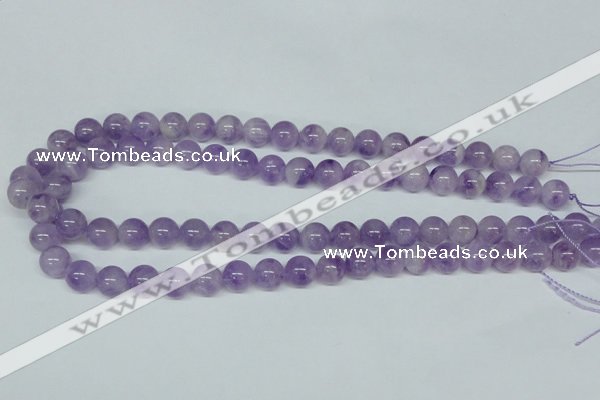 CNA400 15.5 inches 4mm round natural lavender amethyst beads