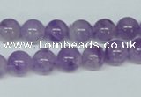 CNA402 15.5 inches 8mm round natural lavender amethyst beads