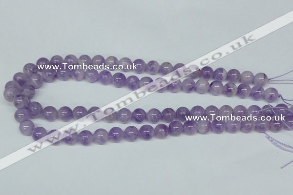 CNA402 15.5 inches 8mm round natural lavender amethyst beads