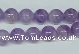 CNA403 15.5 inches 10mm round natural lavender amethyst beads