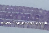 CNA407 15.5 inches 3*6mm rondelle natural lavender amethyst beads