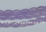 CNA410 15.5 inches 6*10mm rice natural lavender amethyst beads