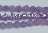 CNA431 15.5 inches 8*8mm skull shape natural lavender amethyst beads