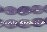 CNA446 15.5 inches 13*18mm oval natural lavender amethyst beads