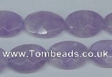 CNA456 15.5 inches 15*20mm faceted oval natural lavender amethyst beads