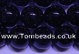 CNA551 15.5 inches 6mm round A grade natural dark amethyst beads