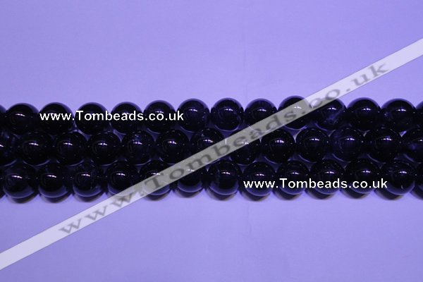 CNA552 15.5 inches 8mm round A grade natural dark amethyst beads