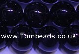 CNA553 15.5 inches 10mm round A grade natural dark amethyst beads