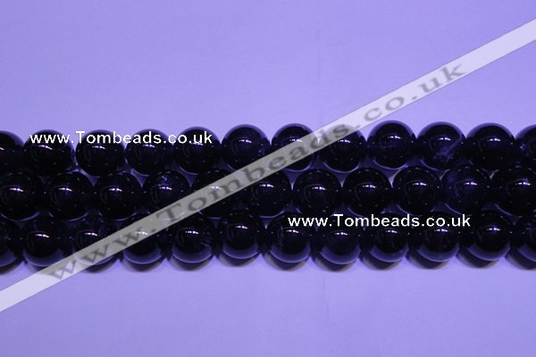 CNA554 15.5 inches 12mm round A grade natural dark amethyst beads