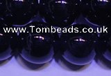 CNA555 15.5 inches 14mm round A grade natural dark amethyst beads