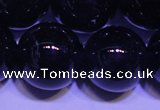 CNA557 15.5 inches 18mm round A grade natural dark amethyst beads