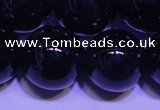 CNA566 15.5 inches 16mm round AA grade natural dark amethyst beads