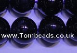 CNA573 15.5 inches 10mm round AAA grade natural dark amethyst beads